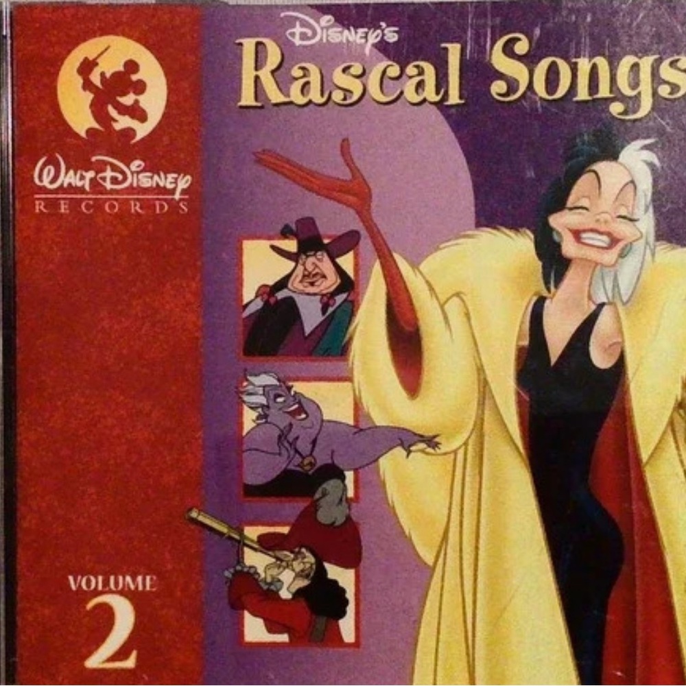 1990’a Disney Rascal Songs Volume 2 CD - Picture 1 of 1